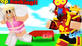 พวกเขาโกรธที่ฉันใช้เสน่ห์แห่งการรักษาที่ไม่มีที่สิ้นสุด (ROBLOX BEDWARS)