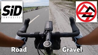 Testing on Road and Gravel terrain SID composites Vanguard Carbon gravel bike | Part 1