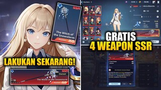 F2P/P2W Lakukan Cara Ini! Bisa Dapat 2-4 Weapon SSR ALICIA BLANCHE | Solo Leveling: ARISE