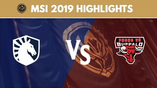 MSI 2019 Highlights: TL vs PVB | Team Liquid vs Phong Vũ Buffalo