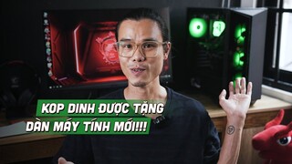 3 cách tạo ra sự sáng tạo // Kop Dinh được tặng dàn máy tính