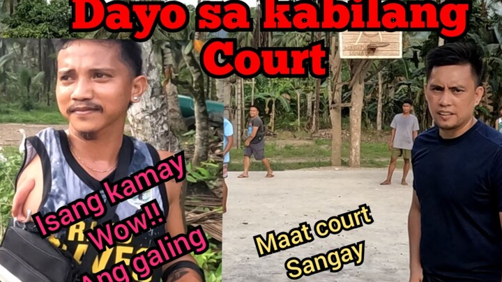 Dayo sa kabilang court /piso piso basketball