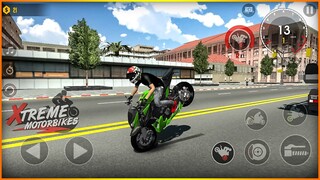 Xtreme Motorbikes Android Gameplay (Mobile Gameplay, Android, iOS, 4K, 60FPS) - Bike Stunt Games