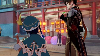 【原神MMD】||【帝诗MMD】“风也没有再来到他身边” || unknown-mother-goose || 钟离 || 温迪 || 帝诗cp向