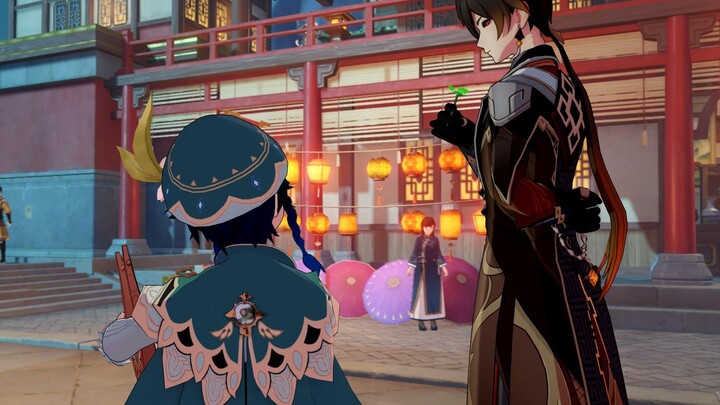 [Genshin Impact MMD]||[ MMD Puisi Kaisar] "Angin tidak pernah datang kepadanya lagi" || Ibu-angsa ta