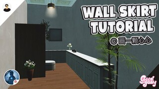 LifeAfter: DIY Session - Wall Skirt Quick Interior Design Tutorial (©画一颗心心)