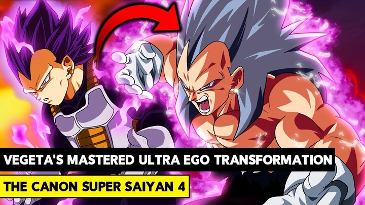 VEGETA'S FINAL TRANSFORMATION!? SUPER SAIYAN 4 RETURNS W/ MASTERED ULTRA EGO! - Dragon Ball Super