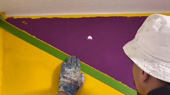 90% of people doing two-tone wall painting get the first step wrong.