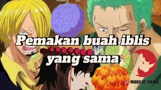 2 orang memakan 1 buah iblis yang sama