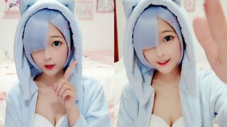 [Doudou] Rem piyama telinga kucing karena/favorit Ang Jun! (menjual kelucuan)