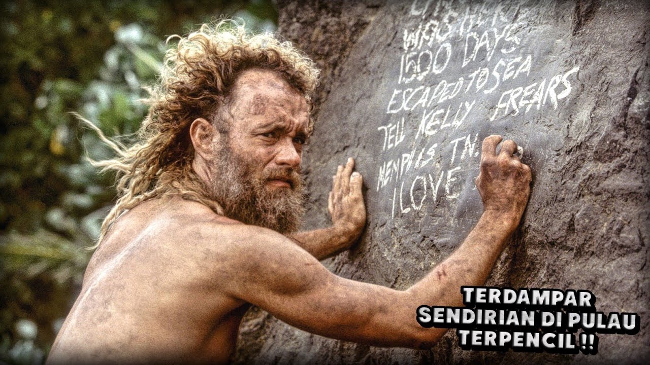 BOS EXPEDISI YANG TERDAMPAR DI PULAU TERPENCIL SENDIRIAN ‼️ Alur Cerita Film  CAST AWAY (2000) - Bstation