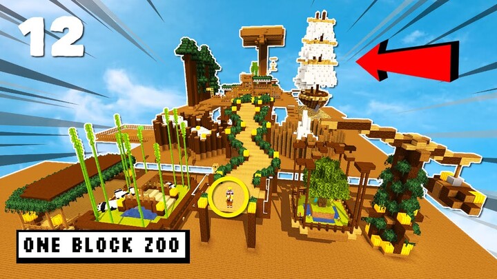 MINECRAFT ONE BLOCK TAPI KEBUN BINATANG - ONE BLOCK 12