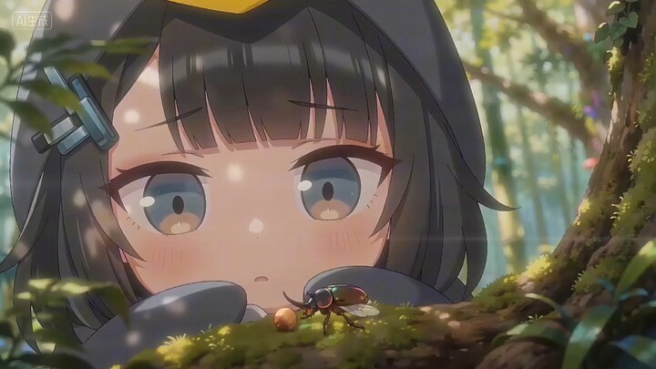 【Animasi Kecil Admin】Angin Hangat di Padang Rumput dan Si Penguin Kecil