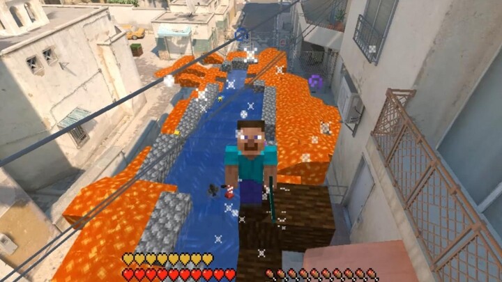 Chơi Minecraft trong CS [cười khóc]