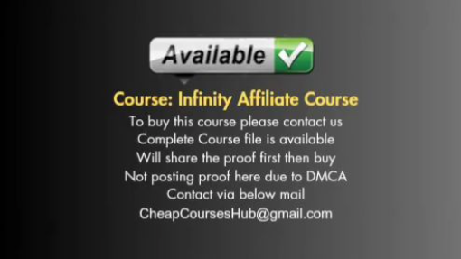 Infinity Affiliate Course