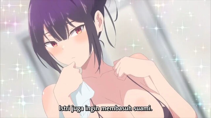 Ayang!!! Aku Basuh Punggungmu...🤤