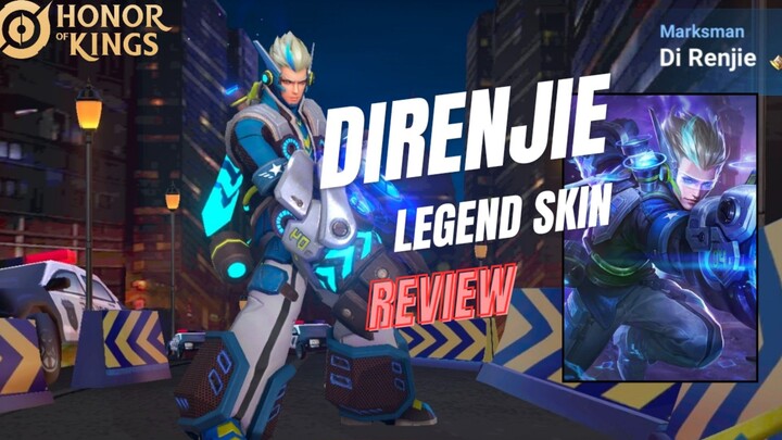 PENDAPAT GW TENTANG SKIN LEGEND DIRENJIE HONOR OF KINGS