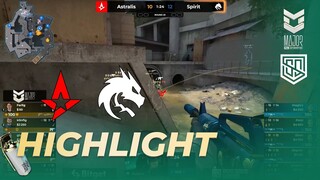[HIGHLIGHTS] ASTRALIS VS SPIRIT | CHALLENGERS STAGE | PGL MAJOR ANTWERP 2022