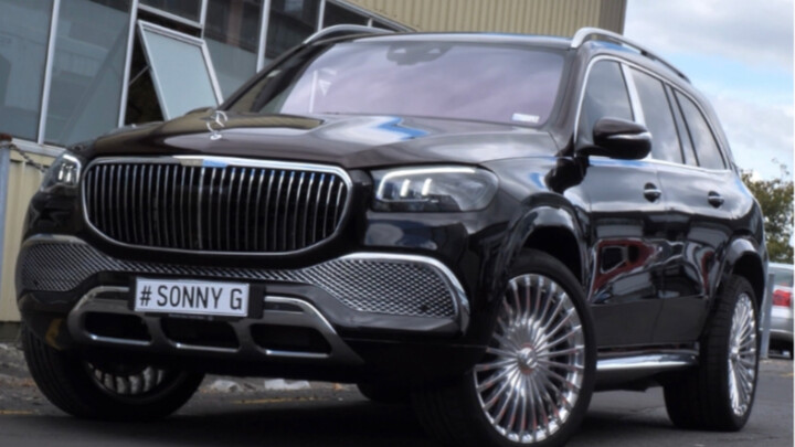 Menonton mobil secara imersif: Maybach GLS600 2022, setir kanan, versi Inggris