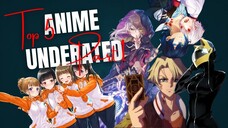 TOP 5 ANIME UNDERATED PART 1