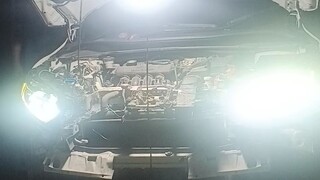 lembur pasang lampu LED