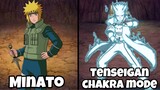 Tenseigan chakra mode ng mga naruto characters at boruto