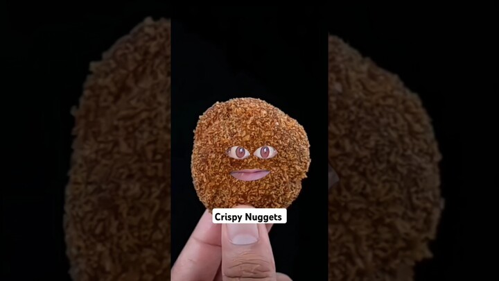 Crispy Chicken Nuggets  🍗😂 #asmrfood  #nuggetsrecipe  #viralshorts #asmrvideos  #desicomedy