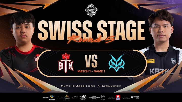 [FIL] M6 Swiss Stage Day 7 | BTK vs VMS Game 1