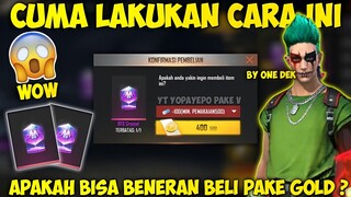 CARA BELI BTS CRYSTAL CUMA PAKE GOLD TAMPA DM ? - FREE FIRE X BTS