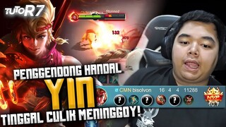 GINI CARA MAIN #YIN DI EXP LANE BUAT GENDONG TIM | BAM! BAM! BAM! #TUTOR7 - YIN #R7 #MLBB