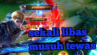 sekali libas langsung sesak nafas
