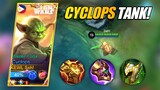 CYCLOPS JUNGLE TANK BUILD! YOU MUST TRY THIS META BUILD!