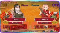 ZABUZA VS SAKURA - NARUTO ULTIMATE NINJA 6 ANDROID GAMEPLAY