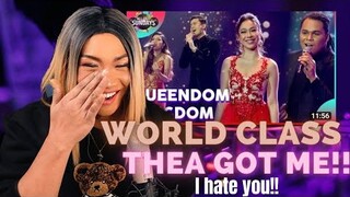 Queendom & Kingdom take on ‘The Clash’ memorable duets! | All-Out Sundays| KUDOS TO THEA! YOU GOT ME