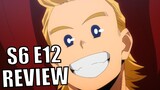 It's Rewind Time?!⎮My Hero Academia Season 6 Episode 12 Review