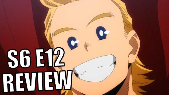 It's Rewind Time?!⎮My Hero Academia Season 6 Episode 12 Review