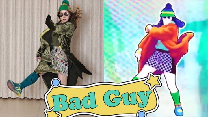 "Just Dance Cover" Bad Guy——Akan lebih hangat jika aku tidak memakai mantel militerku lagi!