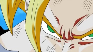 [Dragon Ball if Series 23] Goku's father persuades Vegeta to fuse with him by force