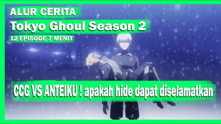 Alur Cerita Tokyo Ghoul Season 2 - CCG VS ANTEIKU  | Kaneki vs Amon