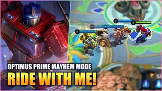 OPTIMUS PRIME TRIED MAYHEM MODE | MOBILE LEGENDS