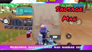 Musuhnya nafsuan amat mau nabrak pakai mobil