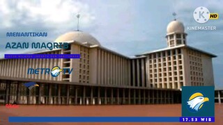 Bumper Cards Adzan Maghrib Metro TV HD (New Look 25 November 2025)