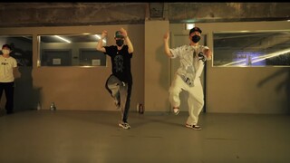 【这TM也太.....帅了吧】双男神JINWOO X YOUNGBEEN合作同步率爆表黑泡编舞Kendra Jae“BIG”