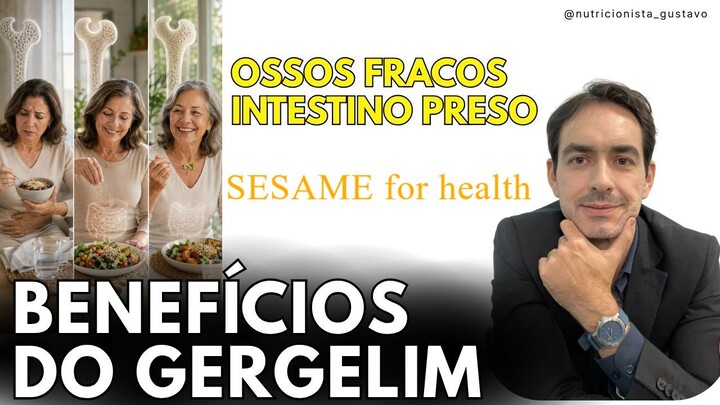 GERGELIM: COMO CONSUMIR E PRA QUE SERVE? #nutricionista