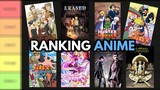Ranking Anime From Our List | Tier List