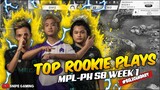 TOP ROOKIE PLAYS OF THE WEEK | MPL-PH SEASON 8