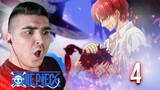 SHANKS?? LUFFY'S TREASURE!!! ONE PIECE EPISODE 4 REACTION!!!