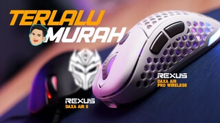 Mouse 500 RIBUAN PALING OKE di 2020! - Rexus Daxa Air II & Daxa Air Pro Wireless Review | Lazy Tech