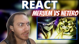 REACT/REAÇÃO - Hunter X Hunter (2011) AMV - Netero VS Meruem "Across This Life"