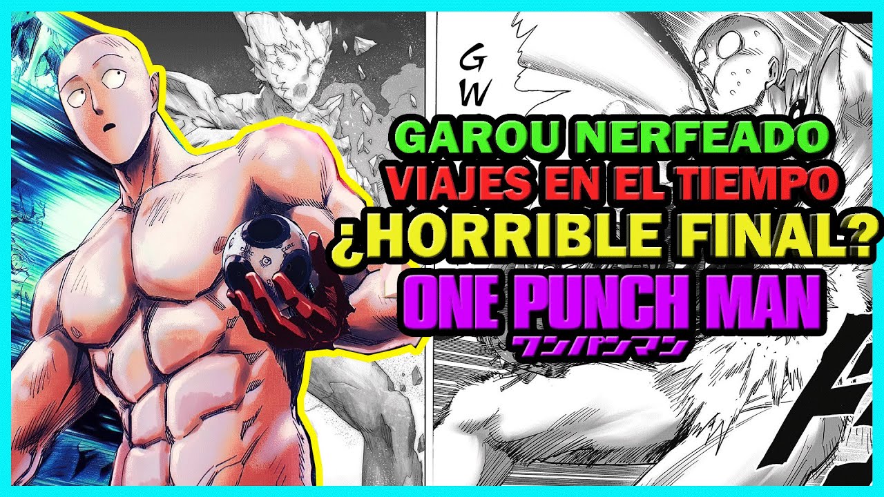 SAITAMA SÉRIO vs GAROU CÓSMICO FINAL! One Punch Man - Capítulo 168  (Completo) em Português - BiliBili